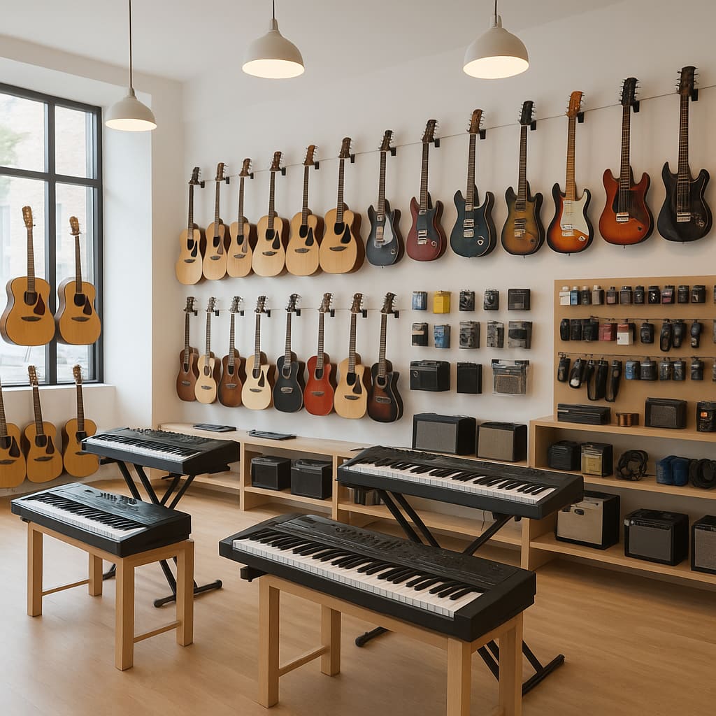 Musikinstrumente Store in Wien
